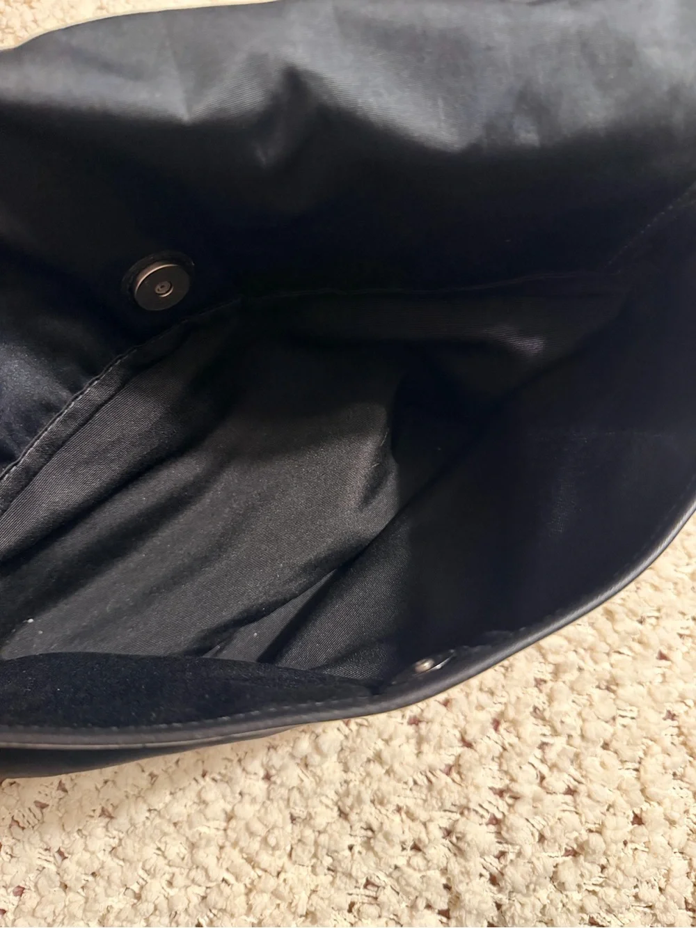 Coach sleek black